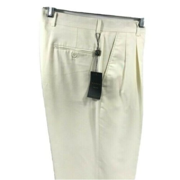 VINCI Other - VINCI Men's Ivory Dress Pants Pleated Size 32